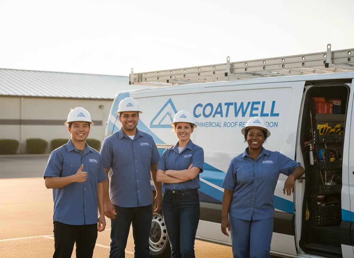 Commercial roof coating company in Richardsville, VA
